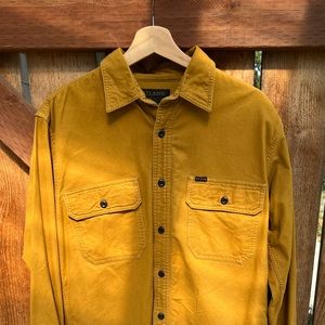 Filson Mustard camp button down